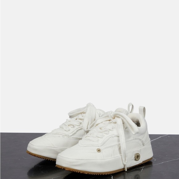 NWOT Loewe Deconstructed Denim Sneakers - Sz 41 - Picture 5 of 5